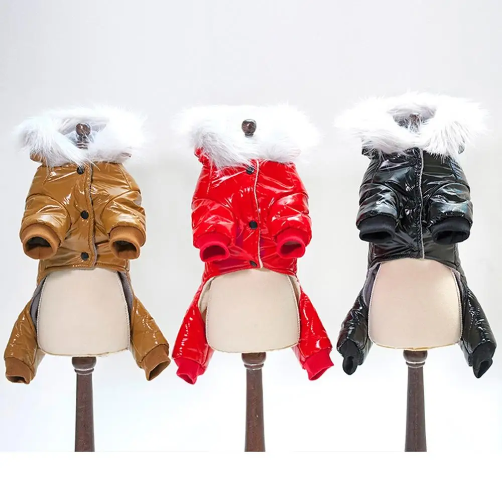 Водонепроницаемый теплый зимний комбинезон для собак чихуахуа йоркширского