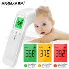 Инфракрасный термометр для детей и взрослых, Бесконтактный измеритель лба, уха, с ЖК дисплеем