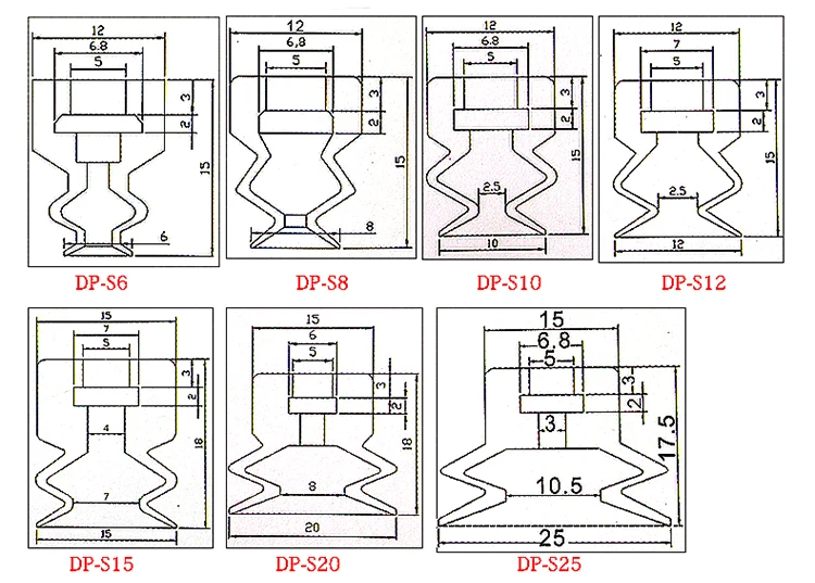 Аксессуары для манипулятора Вакуумная присоска промышленная Tianxing маленькая