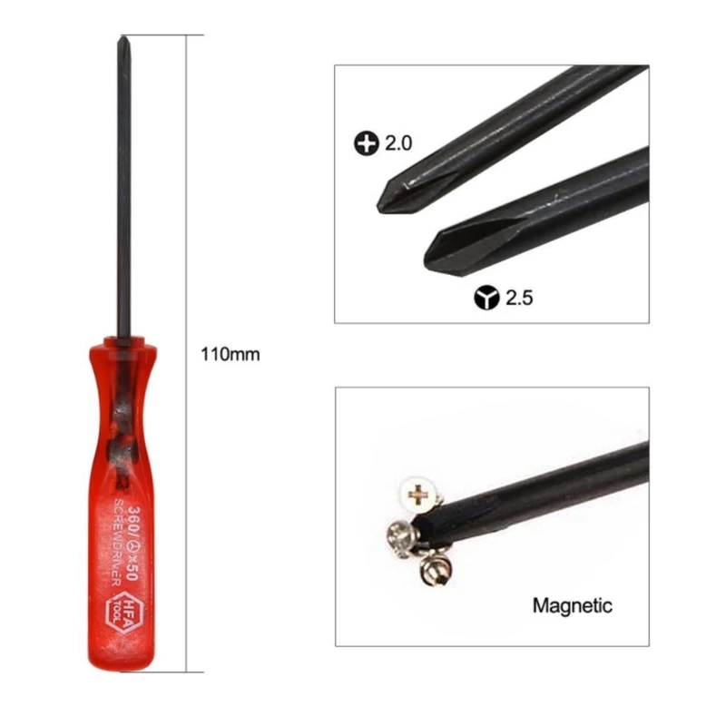 Наконечники для отверток с тремя крыльями 8 шт. наконечники рукояткой набор