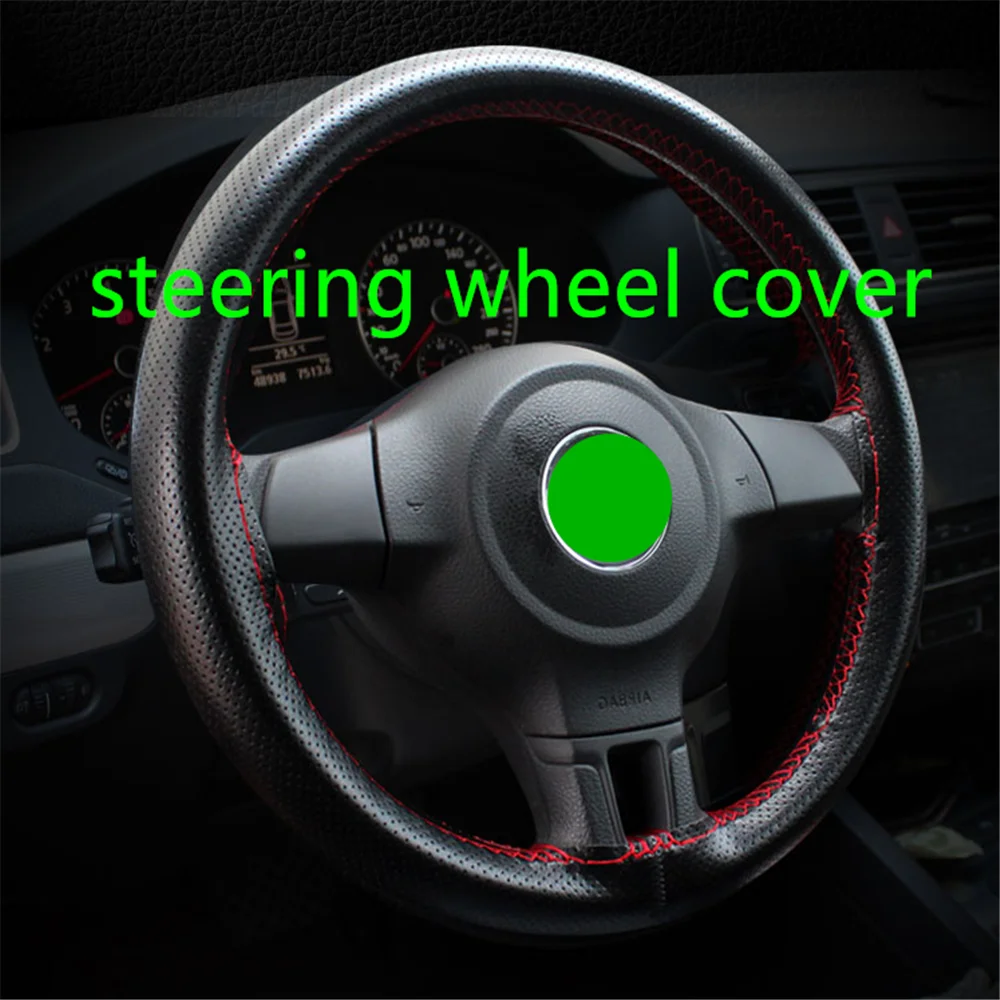 

Car Steering Wheel Braid Cover Soft Texture for Ford transit KA(CLASSIC) 1998 2004 fiesta focus 2008 1995 mondeo