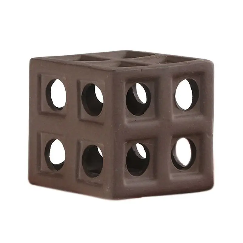 Аквариумных рыб танк орнамент под рептилию цилиндр делая корни растений