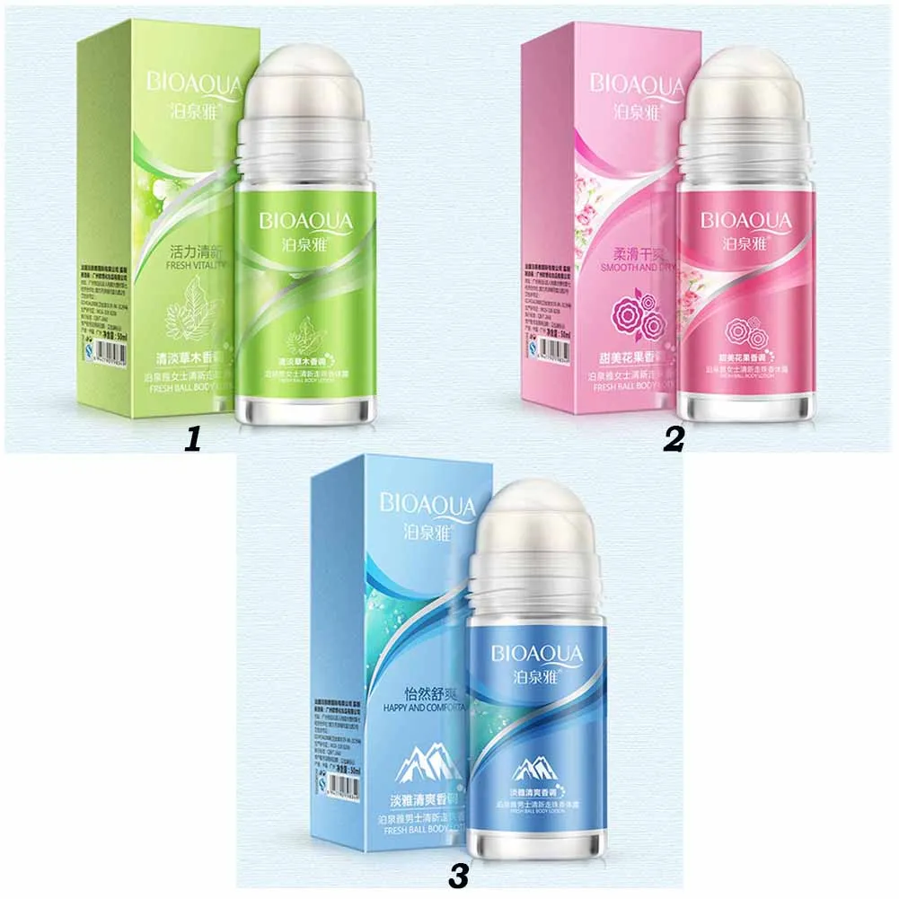 Мяч лосьон для тела Антиперспиранты подмышек дезодорант роликовая бутылка