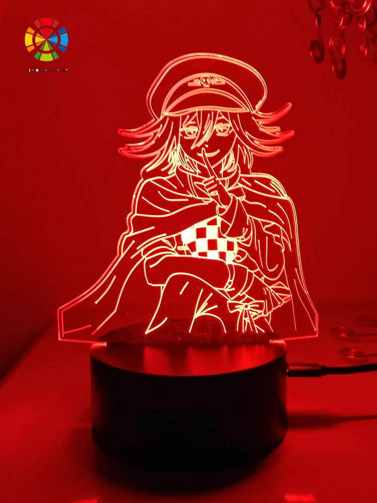 

Danganronpa Kokichi Oma 3d led lamp for bedhome manga ninght lights anime figure room decor lampara de noche dormitorio luces
