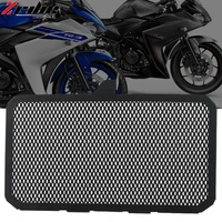 motorcycle radiator guard cover grill aliminum radiators bezel protector for yamaha yzf r3 r25 yzf r3 yzf r25 2014 2015 2020
