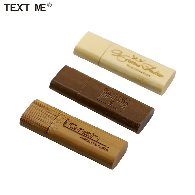 

Текст MEUSB флеш-накопитель USB 2,0 4GB/8GB/16GB/32GB/64 ГБ флешка, подарок изготовленным на заказ логосом из натурального дерева, слот для карт памяти