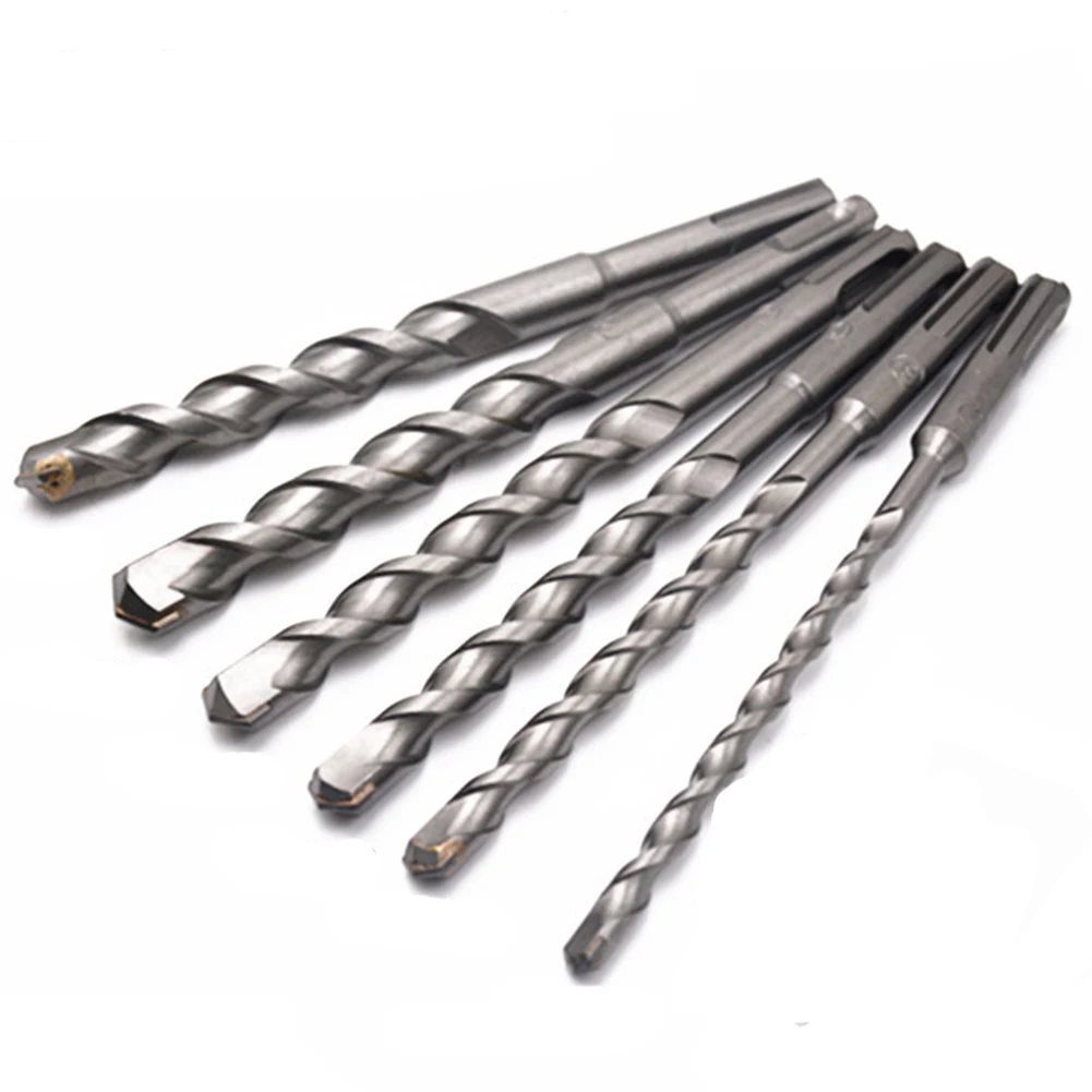 6 шт. 160 мм Мини Прочный кирпич ручная дрель Набор бит спираль DIY Электрический