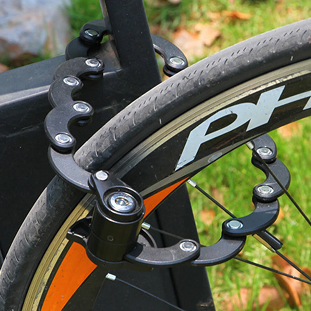 Новый велосипедный замок Противоугонная цепь бургер горный велосипед