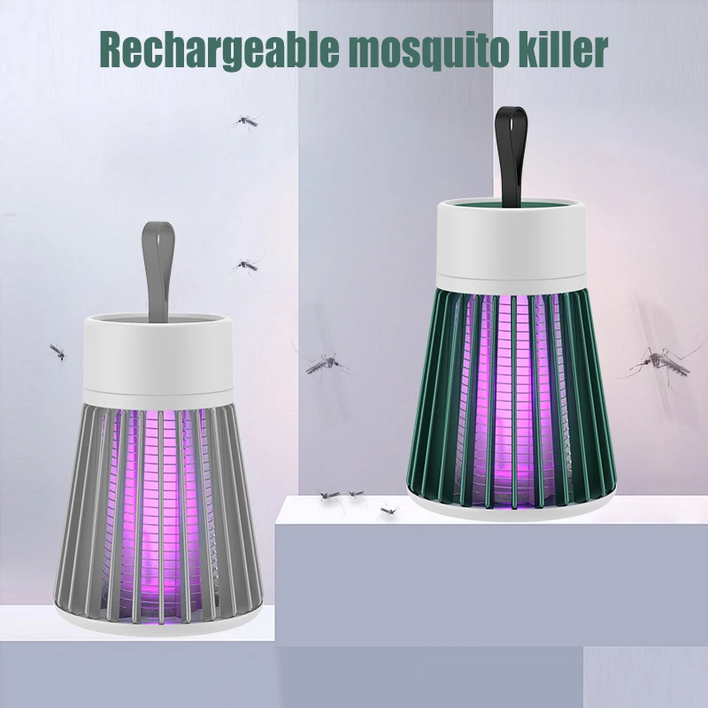 Электрическая лампа-ловушка для комаров Перезаряжаемый USB светильник
