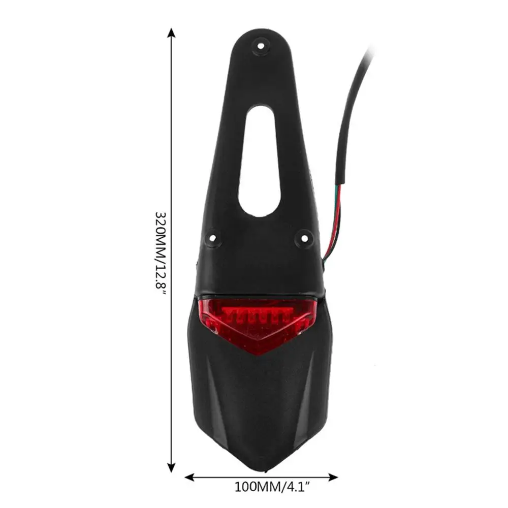 Светодиодные тормозные огни мотоцикла заднее крыло задние фонари внедорожные