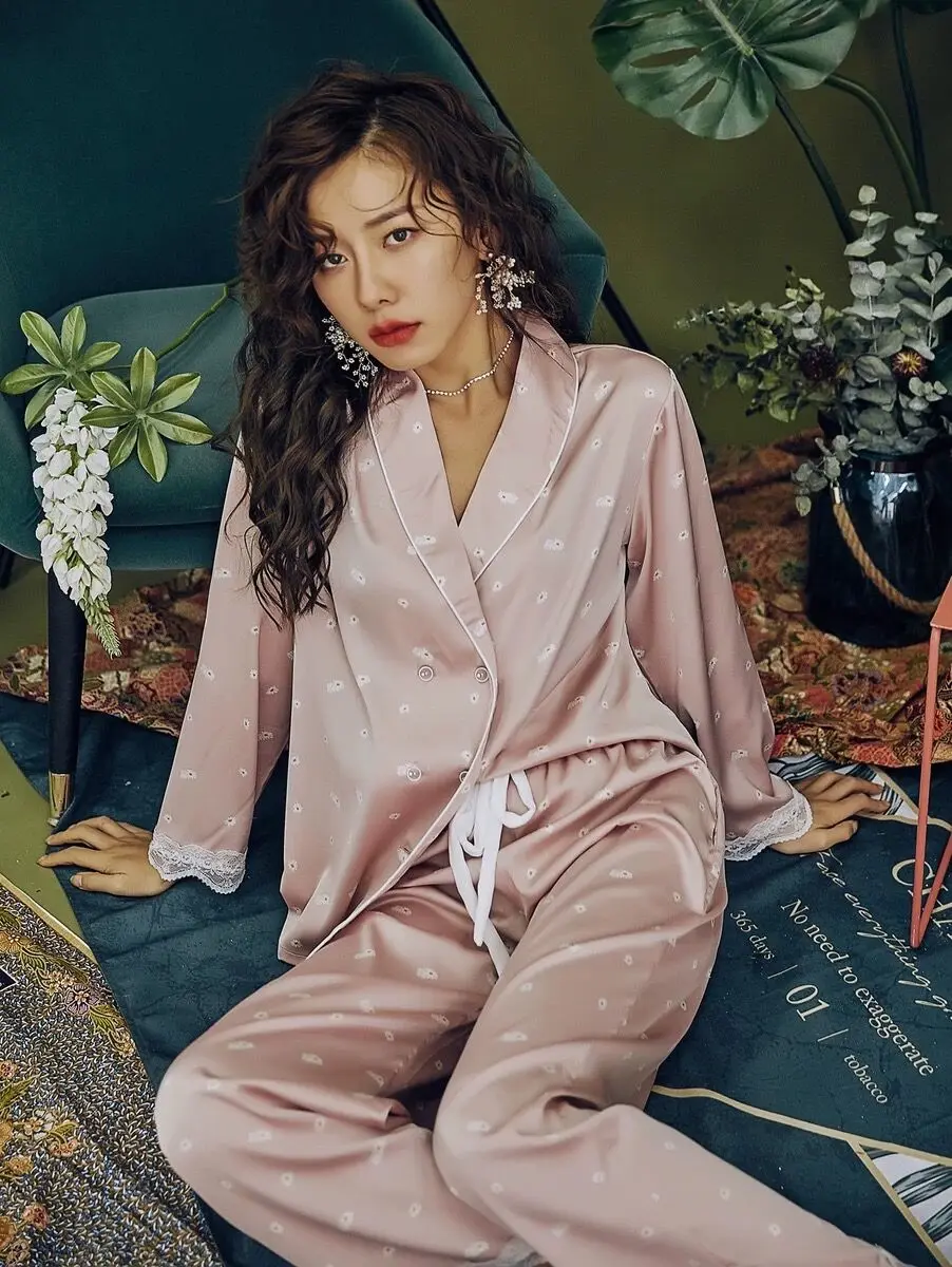 2021 сексуальный кружевной пижамный комплект ночное белье Маргаритка из шелка с