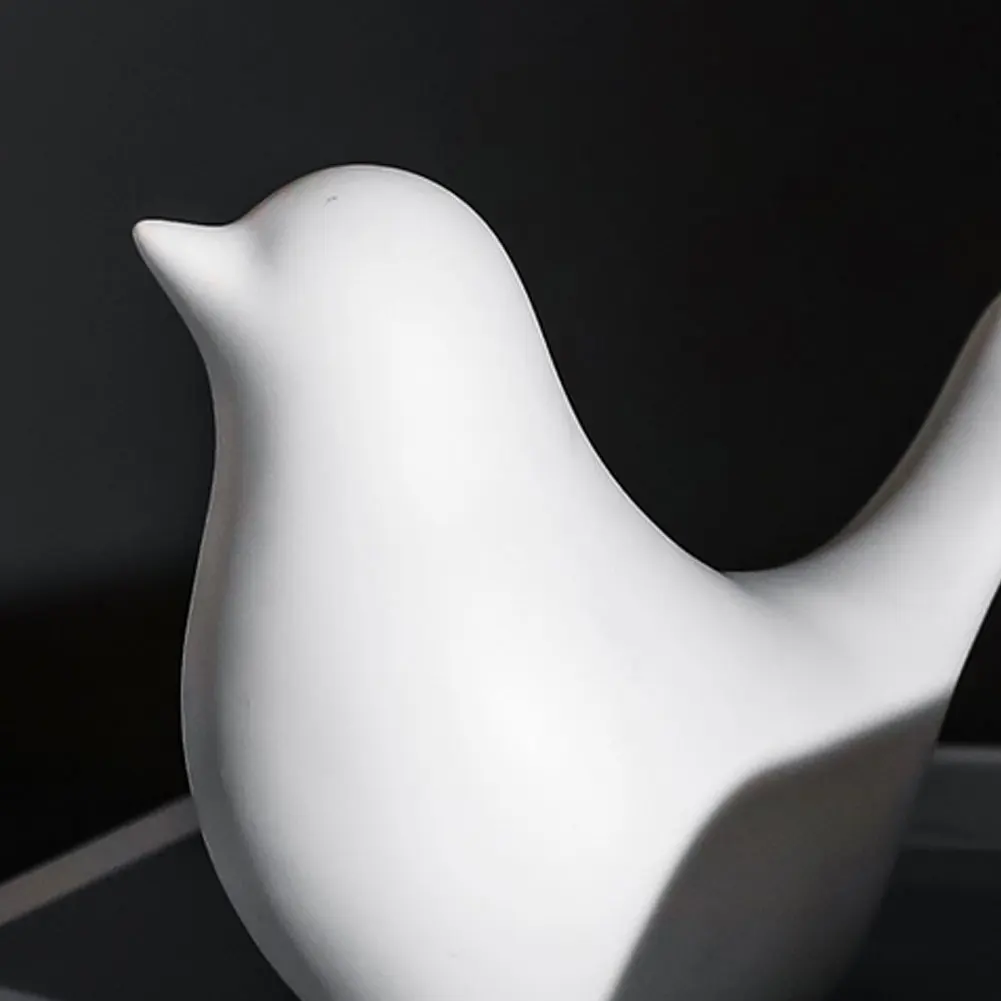 

Ceramic Bird Decoration Ceramic White Birds Figurines Nordic Decor Modern Art For Room Decor Party Home Decoration Accessories