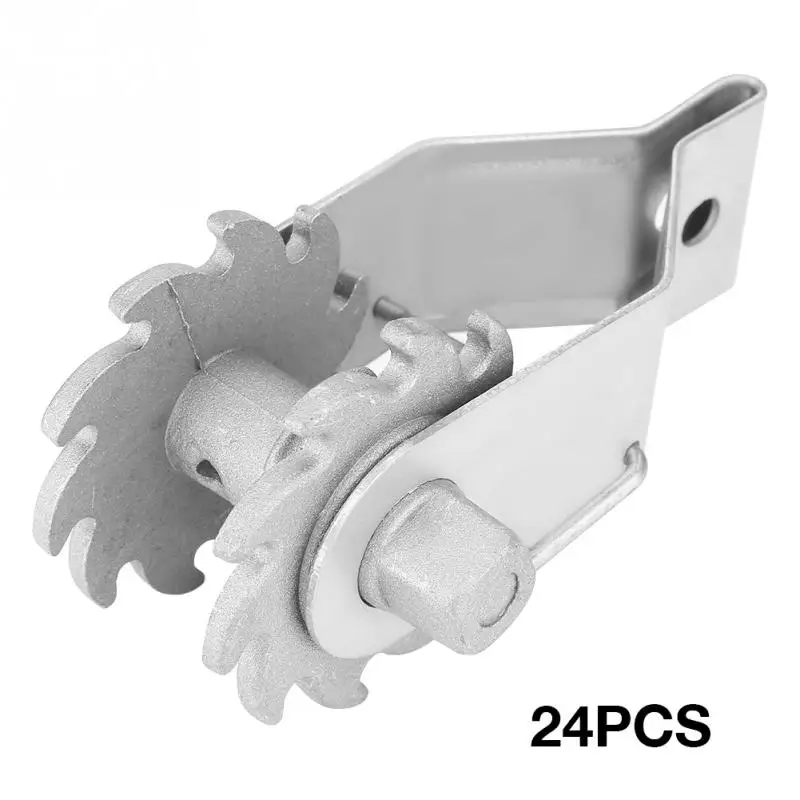 

24 шт. алюминиевый сплав встроенный Трещоточный фильтр забор проволочный Натяжитель для электрического забора фермы забор