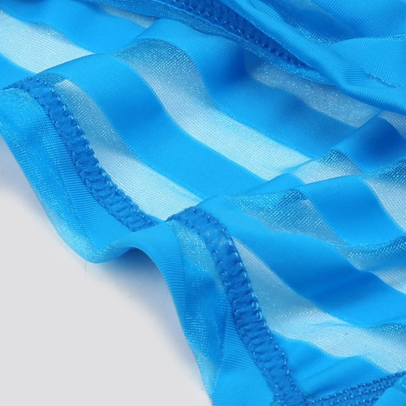 AIIOU Для мужчин сексуальные Прозрачные Нижнее белье Ракушки трусы боксеры с