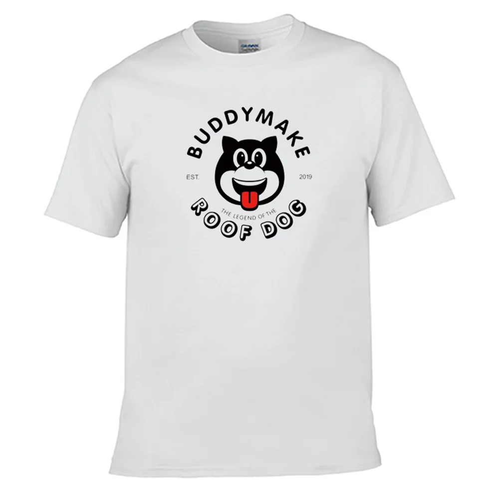 

2021 Men's T-Shirt Fashion casual high quality round neck short sleeves solid color cotton printed fitness breathable quick-dry