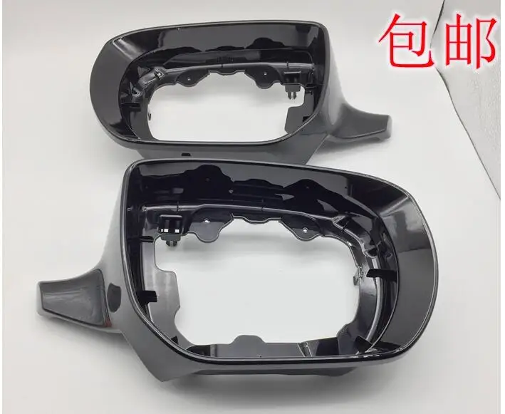 Высококачественная Черная рама зеркала заднего вида 2013 2016 для Hyundai Santa Fe IX45