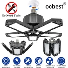 Гаражный светильник 150 Вт, лм, деформируемый складной потолочный светильник для гаража, большая светоизлучающая поверхность для гаража, склада, парковки