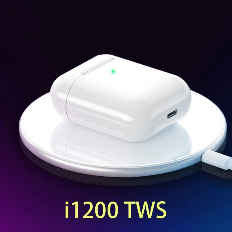 I1200 TWS, новинка, Airoha, Bluetooth чип, беспроводные наушники с микрофонами, 3 часа, время музыки, сенсорное управление, наушники PK i10 i200