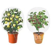 plant protection net bags with drawstring garden mesh barrier fruit protector bags for protecting tomato fruits flower