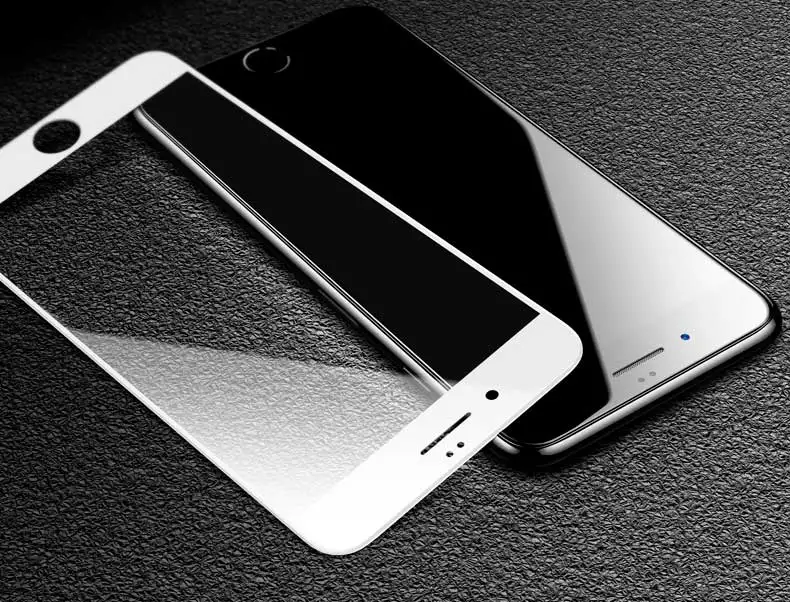 100D закаленное стекло с закругленными краями для iPhone X XR XS 11 Pro Xs Max полное покрытие защитное стекло на iPhone 7 8 6 6S Plus пленка