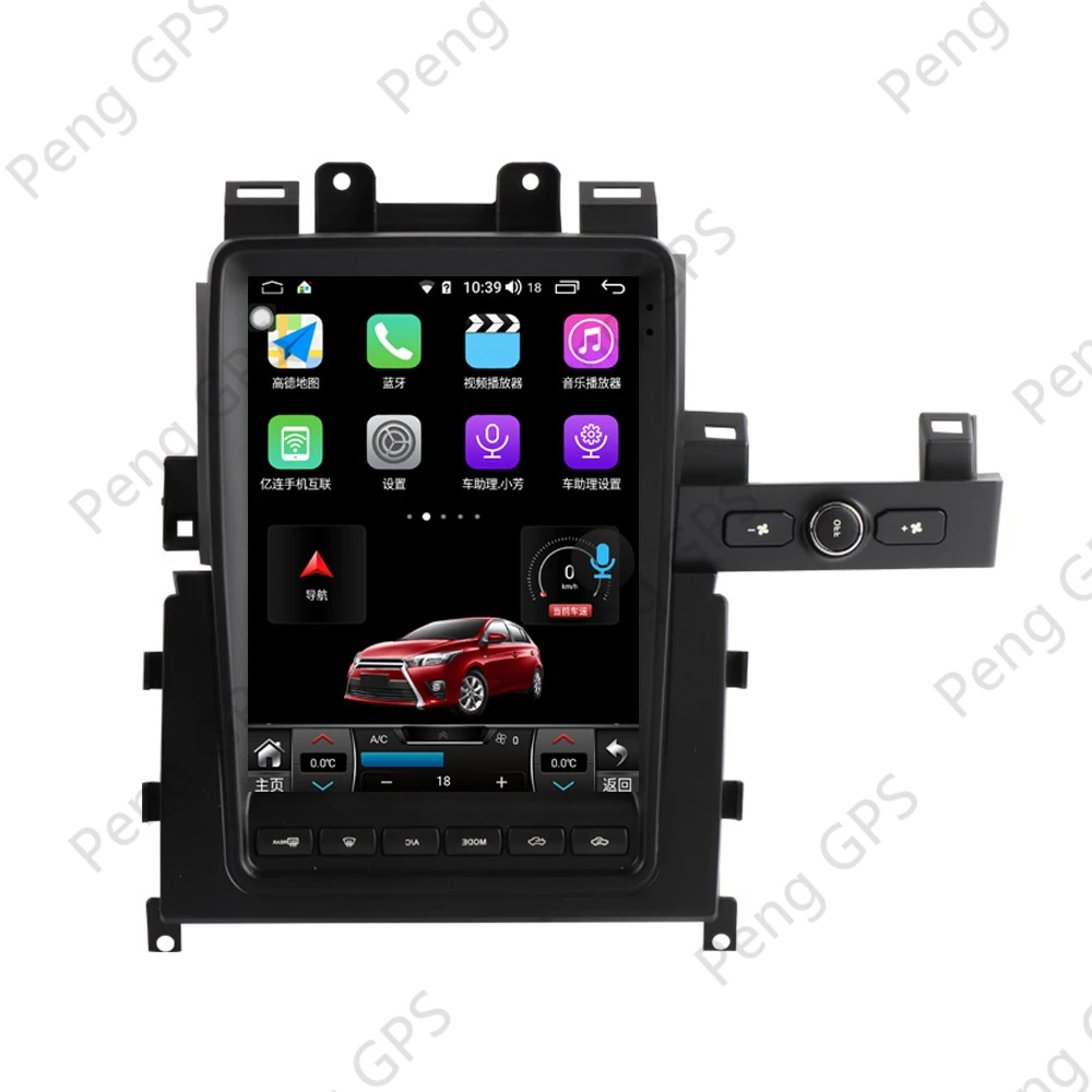 6 + 128G GPS-навигатор для Nissan GT-R GTR Skyline Android Tesla Screen 2008-2017 DVD-плеер Carplay DSP мультимедийное