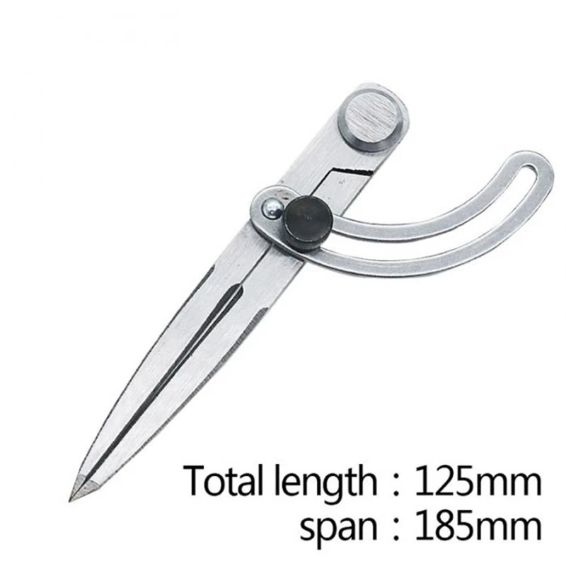 

Spacing Compass Adjustable Leather Craft Rotating Tool Scriber Diy Edge Creaser Stitch Wing Divider Cross Line Compasses Lbshipp