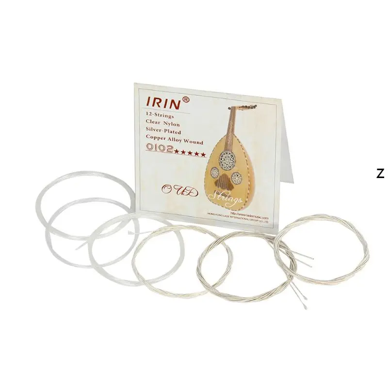 Oud String Ближний Восток Lute 11 нейлон посеребренный O101 022 041|Деревянные музыкальные