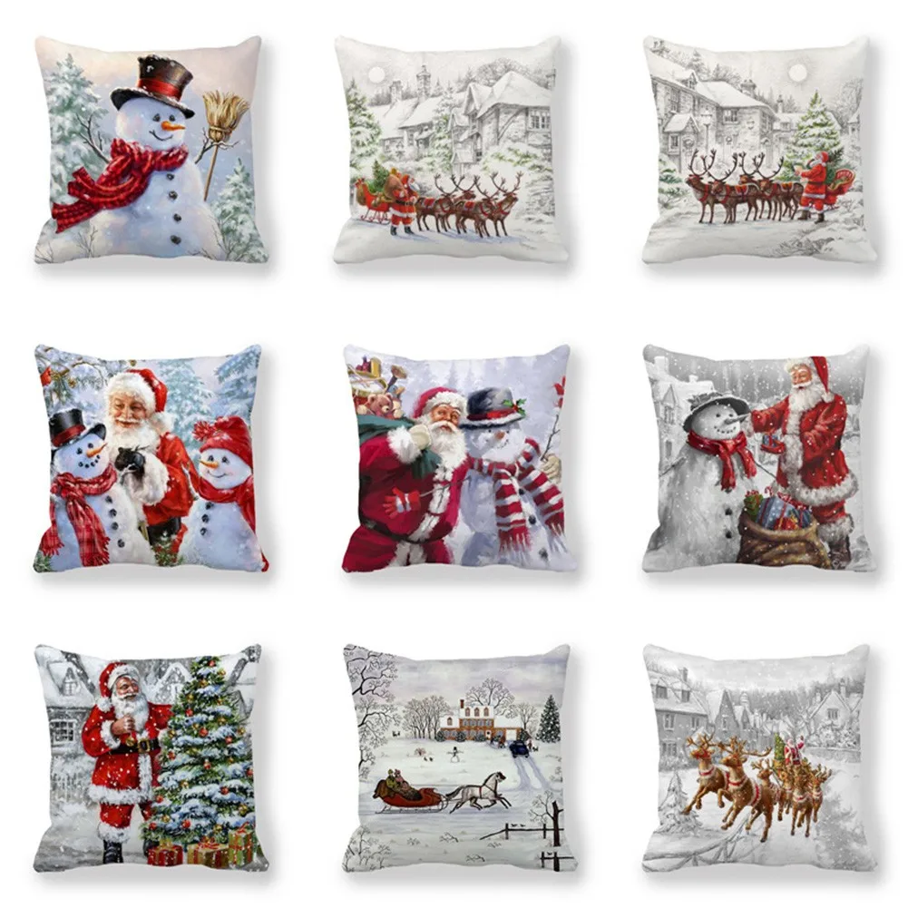 

Christmas Pillow Cover Living Room Decoration Pillow Covers Home Decoration Cushion Cover Boho Decor Throw Pillow Covers 2022
