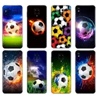 Чехол из ТПУ для Xiaomi Redmi 7A 8 8A 9 9A 9C, чехол для Redmi Note 8T 8 Pro T Note 9 9S 9 Pro, чехол с принтом огня и футбола