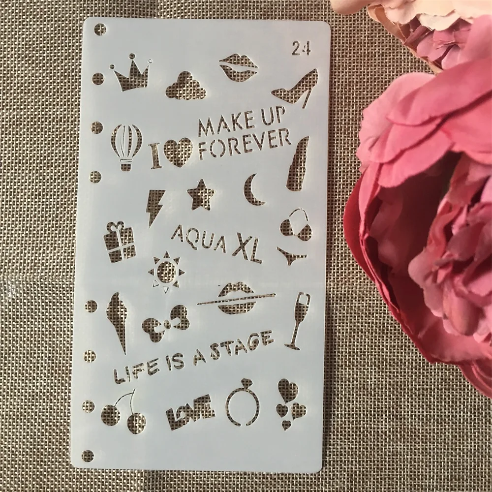 

1 шт. A6 Модная жизнь значок лиса Сделай Сам своими руками слойные трафареты живопись Скрапбукинг тиснение Альбом Бумажные карты шаблон