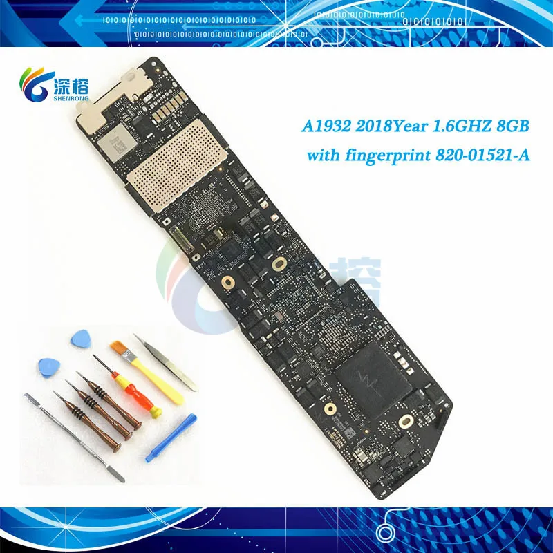 Материнская плата A1932 для Macbook Retina Air 13 3 дюйма 1 6 ГГц 8 ГБ 128 SSD логическая с