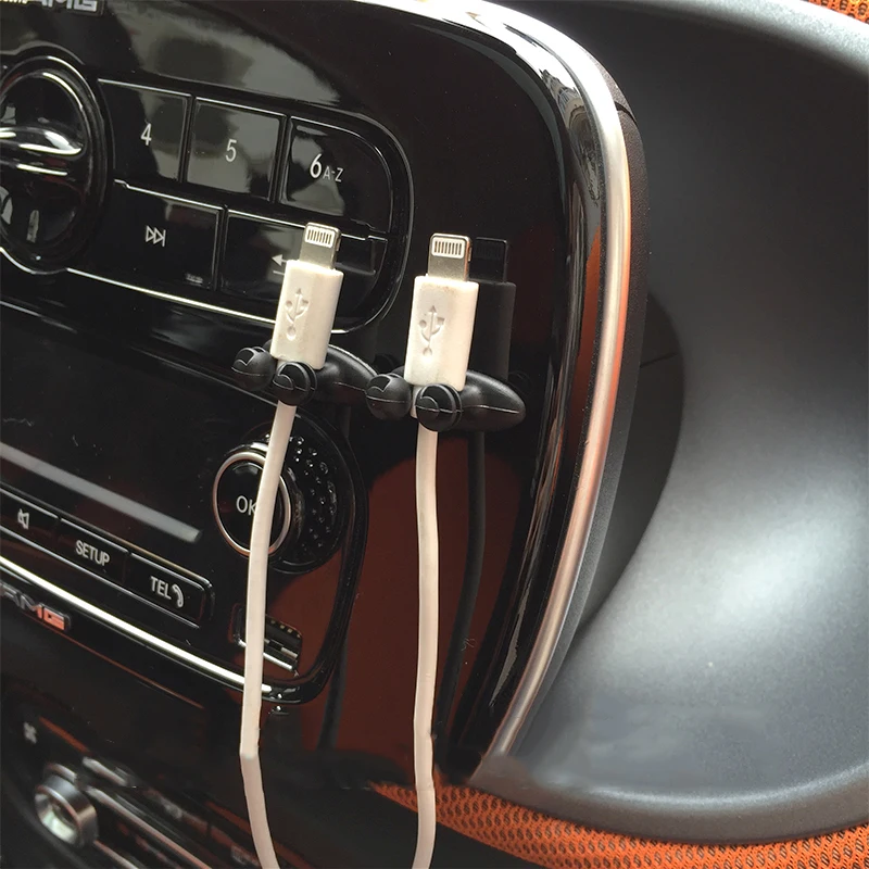 Автомобильный зажим для кабеля USB фиксированное расположение аудиокабеля Smart fortwo