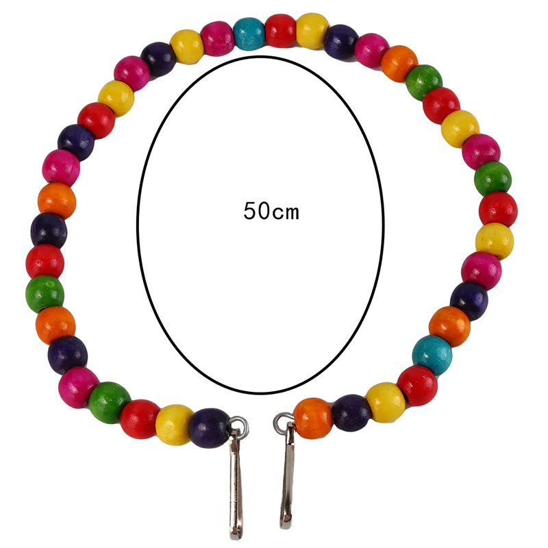 

Pet Parrot Hanging Toy Chewing Bite Rattan Balls Swing Bell Bird Parakeet Cage Accessories Pet Supplies