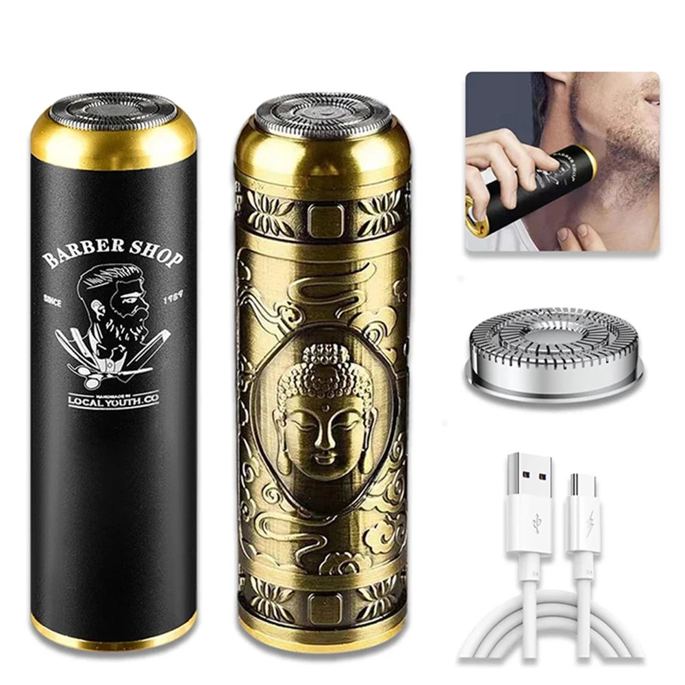 

Mini Electric Shaver Razor for Women and Men with USB Rechargeable Epilator Body Washable Armpit Hair Trimmer Machine Tools