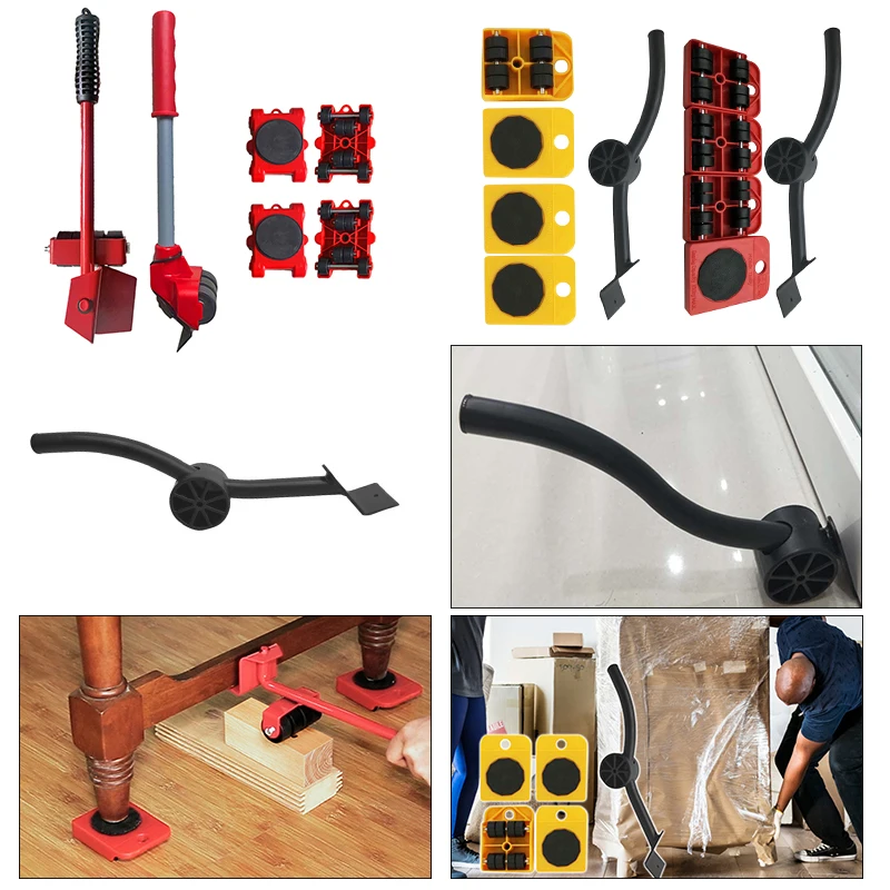 Тяжелый подъемник для мебели переносной подъемная ручка домашней инструменты