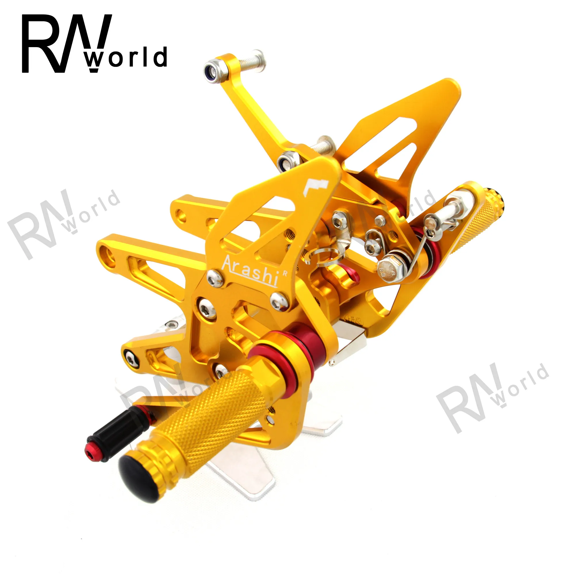 Задняя подставка для ног мотоциклов YAMAHA YZF R6 2003-2005 CNC Регулируемые задние наборы