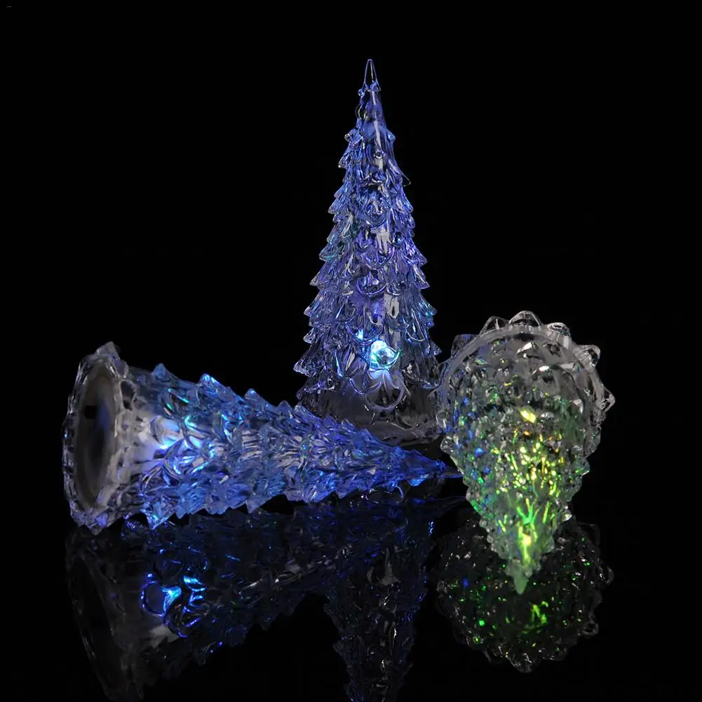 Новогоднее украшение Цвет Фул акрил с украшением в виде кристаллов Елочное