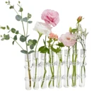 Гидропонный контейнер для растений, настольная прозрачная стеклянная пробирка, ваза для гидропоники цветы для дома и сада, украшение