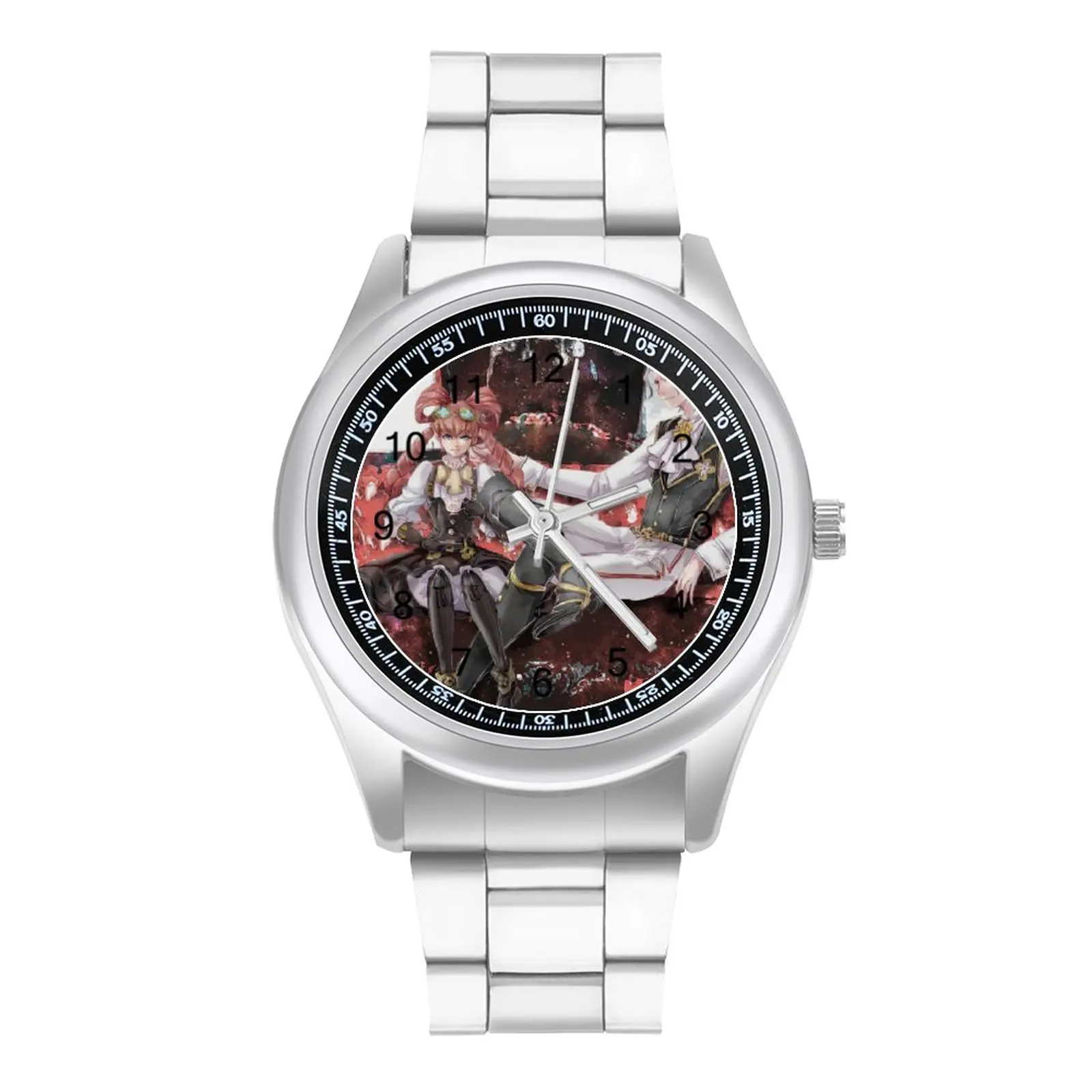 

Ace Attorney Quartz Watch Steel Design Wrist Watch Lady Sports Cool New Wristwatch