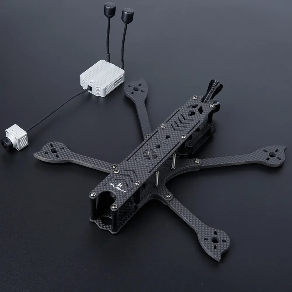 IFlight 222 мм 5 дюймов Рама из углеродного волокна Рама для фристайла для DJI FPV воздуха вращающегося вала DJI FPV Системы со встроенной антенной базы держатель vs лазерный HD