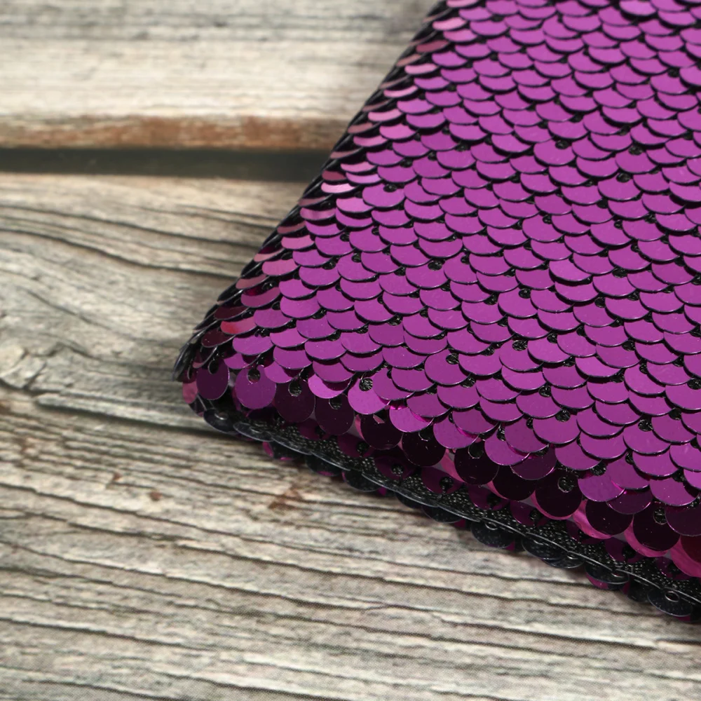 

Fashion Reversible Sequin Notebook Creative Notebooks Planner Journal Notepads Stationery Purple