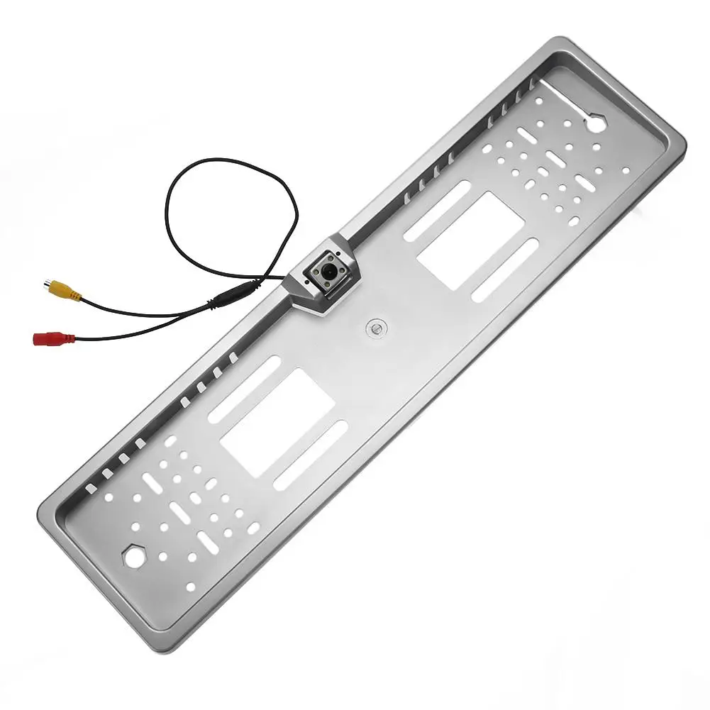 Водонепроницаемый Европейский автомобильный номерной знак рамка LED резервная