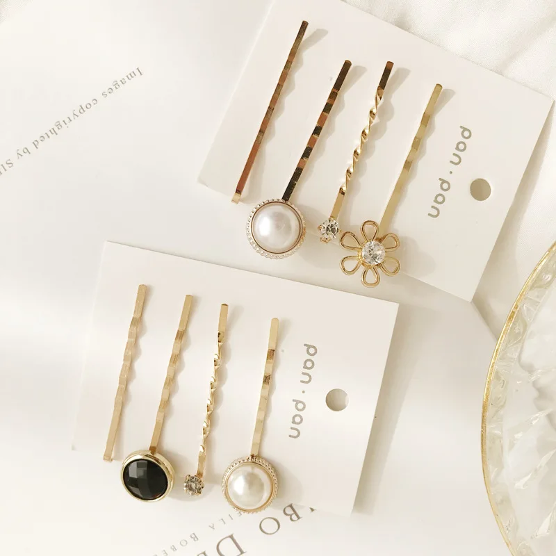 Япония и Южная Корея новые продукты сетевая заколка тройка Корона жемчужные