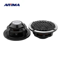 aiyima 2pcs 3 inch mid range speakers 4 8 ohm 15w wool basin aluminum sound music audio speaker diy home theater car loudspeaker