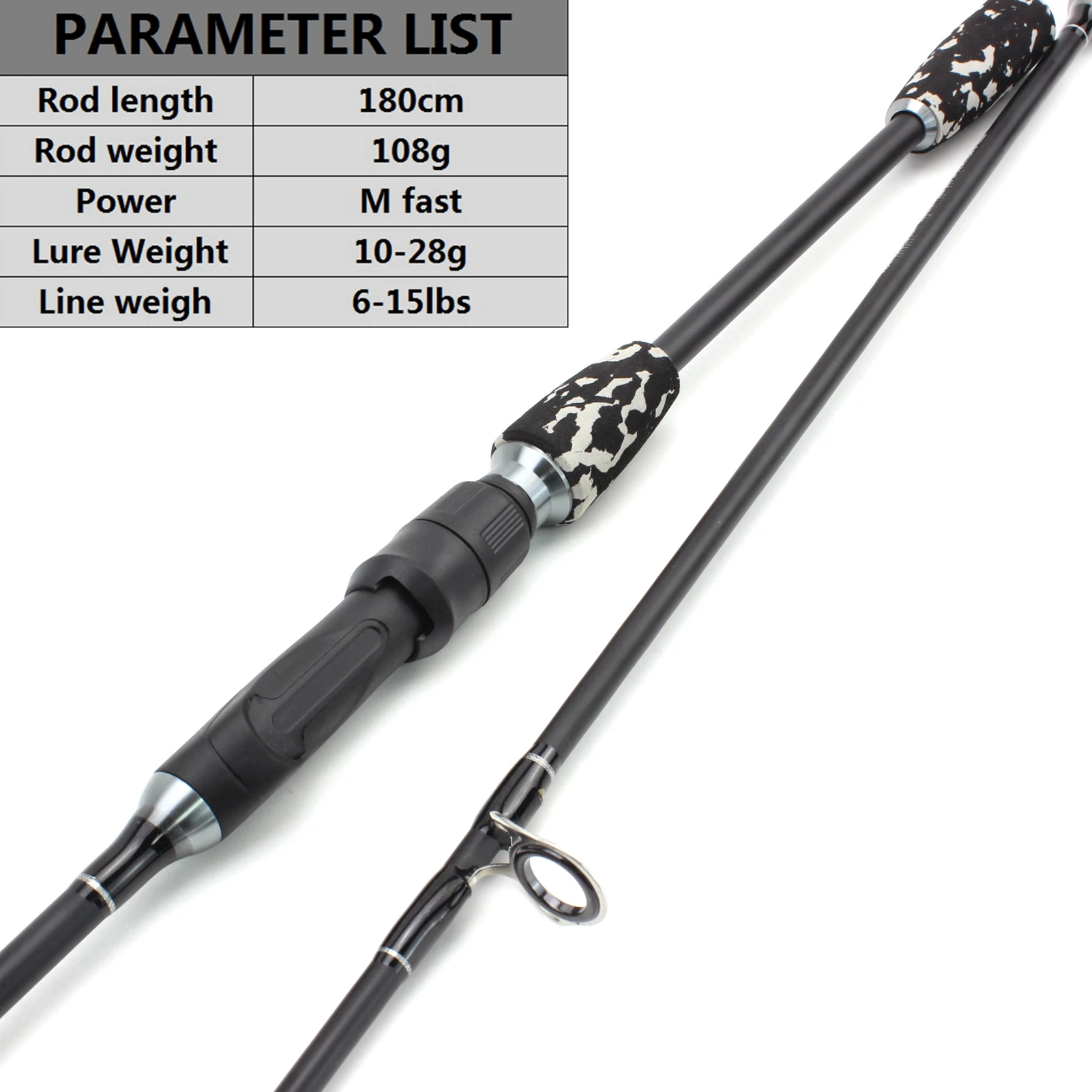 Акция! Удилище для приманки из углеродного волокна 1 8 м удилище быстрого действия