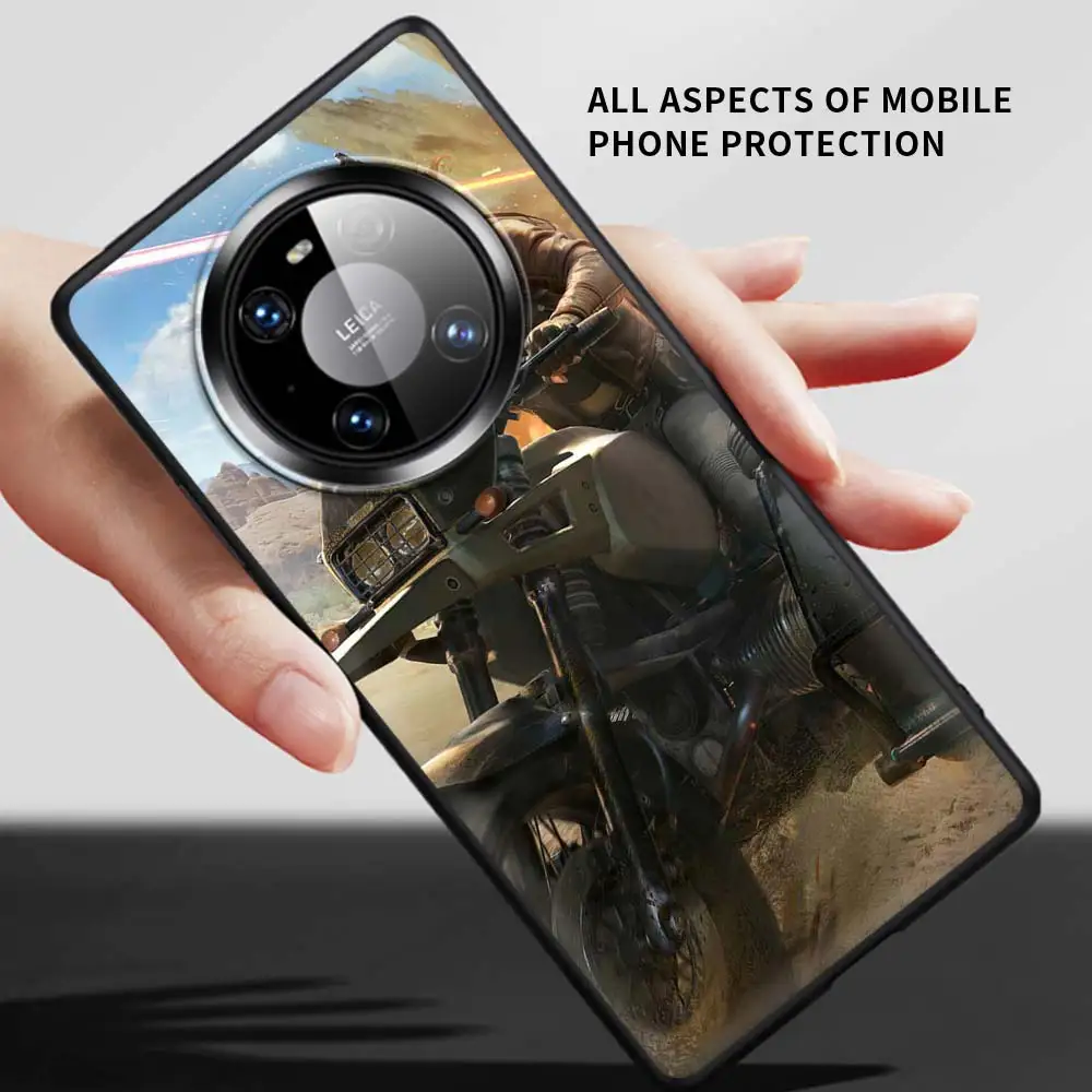 

Pubg Game Silicone Phone Case For Huawei Y7a Y9a Y6p Y8p Y6 Y7 Y9 2019 Mate 30E 40 RS 40 Pro Plus Soft Cover Coque Fundas Capa