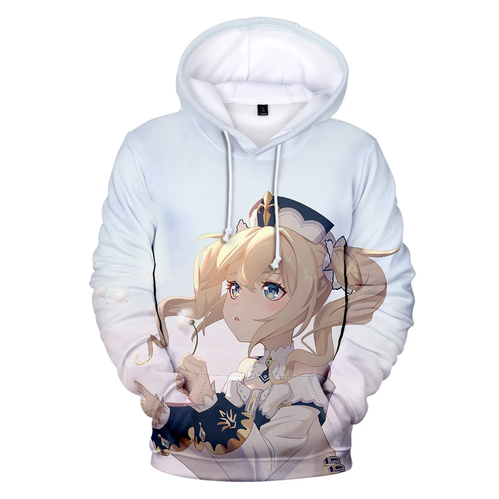 

Горячий Поиск Kawaii аниме Genshin ударопрочные 3D толстовки мужские/Детские толстовки harajuku с 3D принтом Genshin Impact большие толстовки