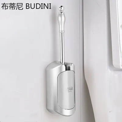 bathroom toilet brush holder set black square clean tool durable vertical toilet brush bathroom cleaning accessories free global shipping