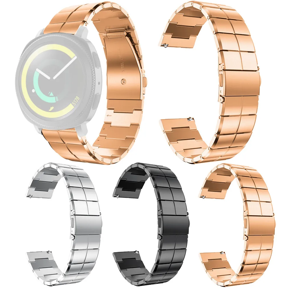 OTOKY роскошный ремешок для часов сменный из нержавеющей стали Samsung Gear спортивный