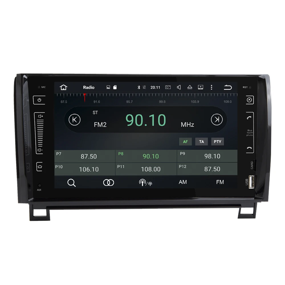 HD Android 9 0 автомобильный стерео для Toyota Tundra Sequoia 2007 + GPS Радио dvd НАВИГАЦИЯ